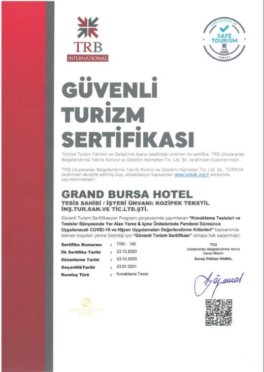 Grand Bursa Hotel Ngoại thất bức ảnh